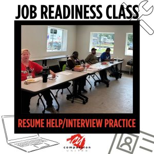 Compassion United: Empowerment class for someone ready for a new start